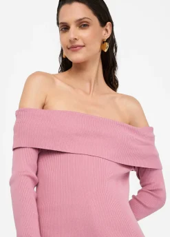 Liu Jo Jersey con hombros descubiertos-Mujer Cárdigans Y Jerséis
