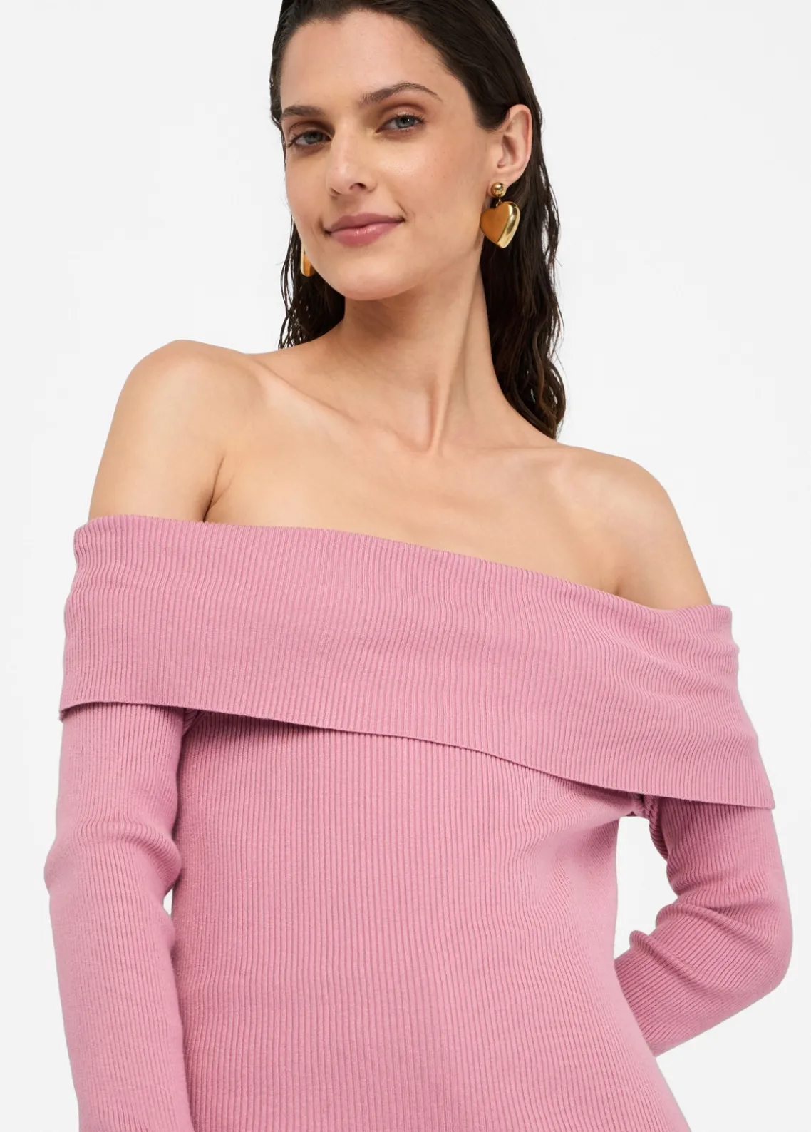 Liu Jo Jersey con hombros descubiertos-Mujer Cárdigans Y Jerséis