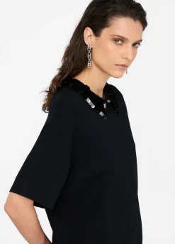 Liu Jo Jersey con lentejuelas-Mujer Cárdigans Y Jerséis