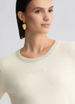 Liu Jo Jersey con logotipo-Mujer Ropa Deportiva|Cárdigans Y Jerséis