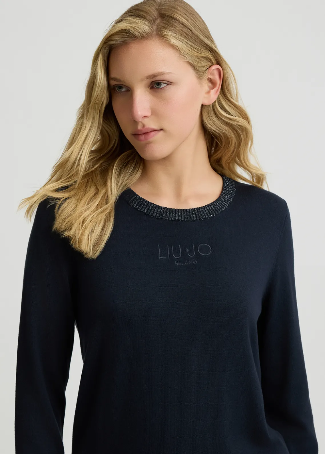 Liu Jo Jersey con lúrex-Mujer Ropa Deportiva|Cárdigans Y Jerséis