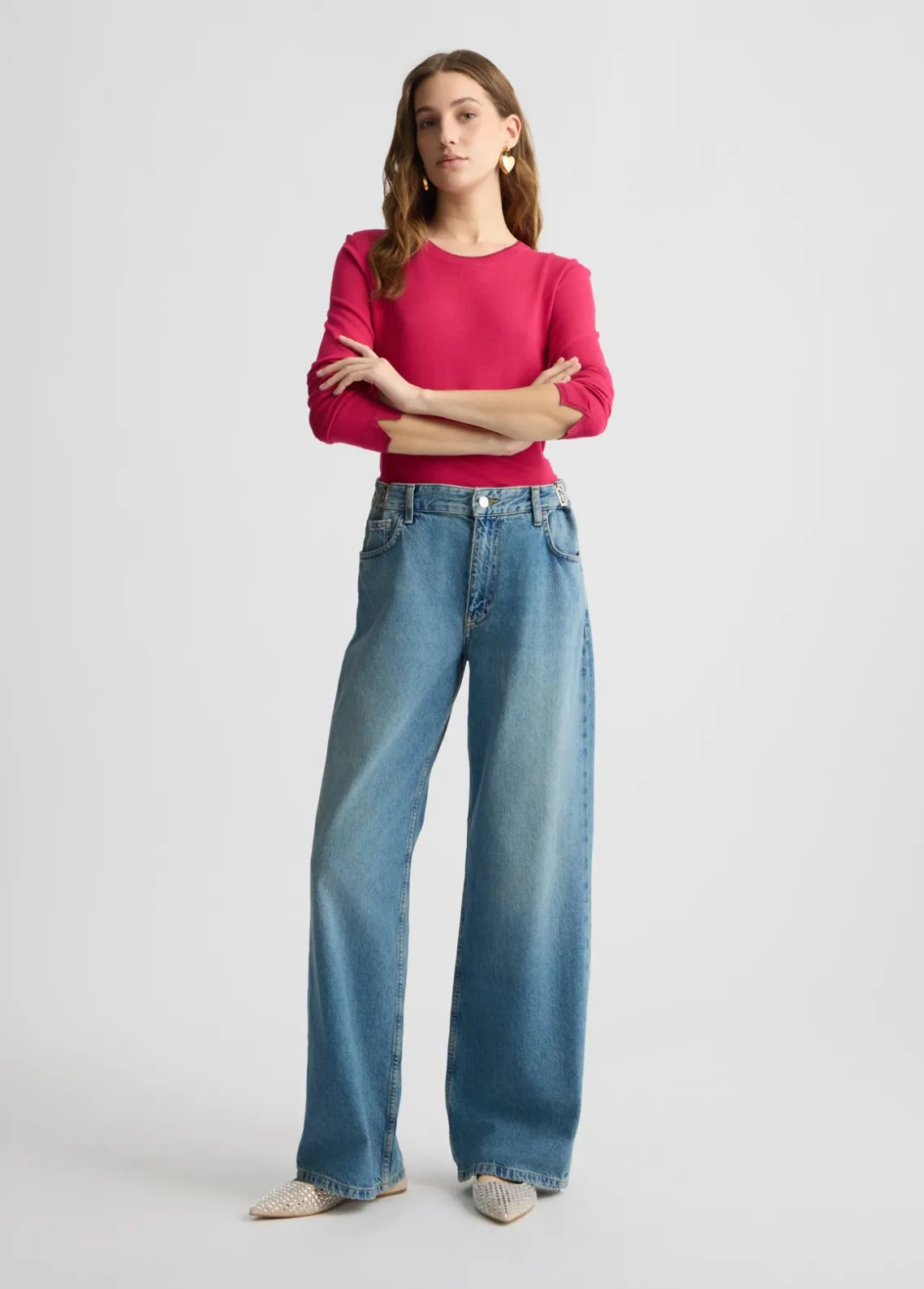 Liu Jo Jersey con lurex®-Mujer Cárdigans Y Jerséis