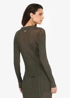 Liu Jo Jersey con lurex®-Mujer Cárdigans Y Jerséis