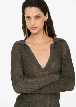 Liu Jo Jersey con lurex®-Mujer Cárdigans Y Jerséis