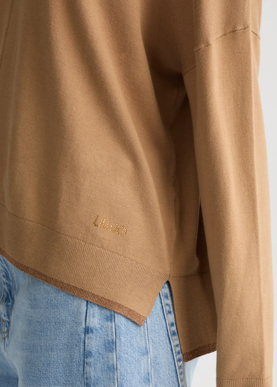 Liu Jo Jersey con lurex®-Mujer Cárdigans Y Jerséis