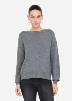 Liu Jo Jersey con microlentejuelas-Mujer Cárdigans Y Jerséis