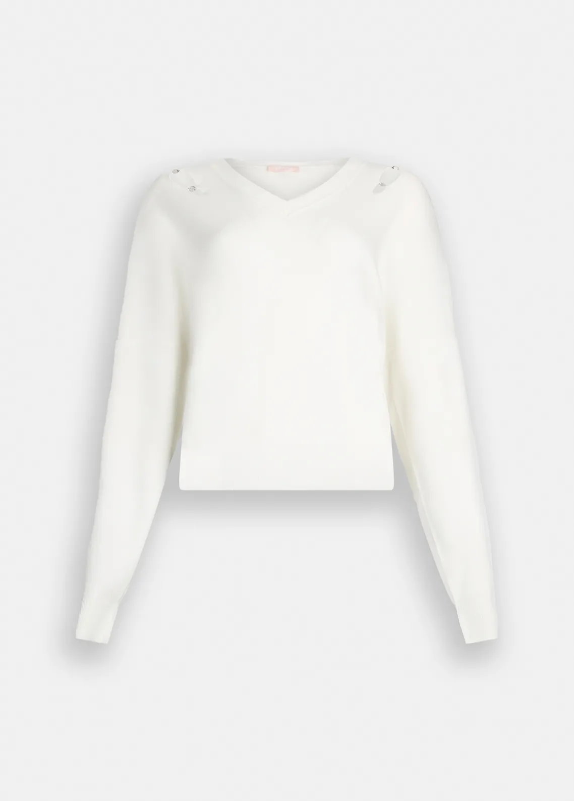 Liu Jo Jersey con pedrería-Mujer Cárdigans Y Jerséis
