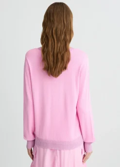 Liu Jo Jersey con ribetes de lurex®-Mujer Cárdigans Y Jerséis