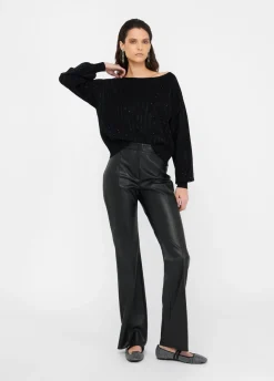 Liu Jo Jersey con strass-Mujer Cárdigans Y Jerséis
