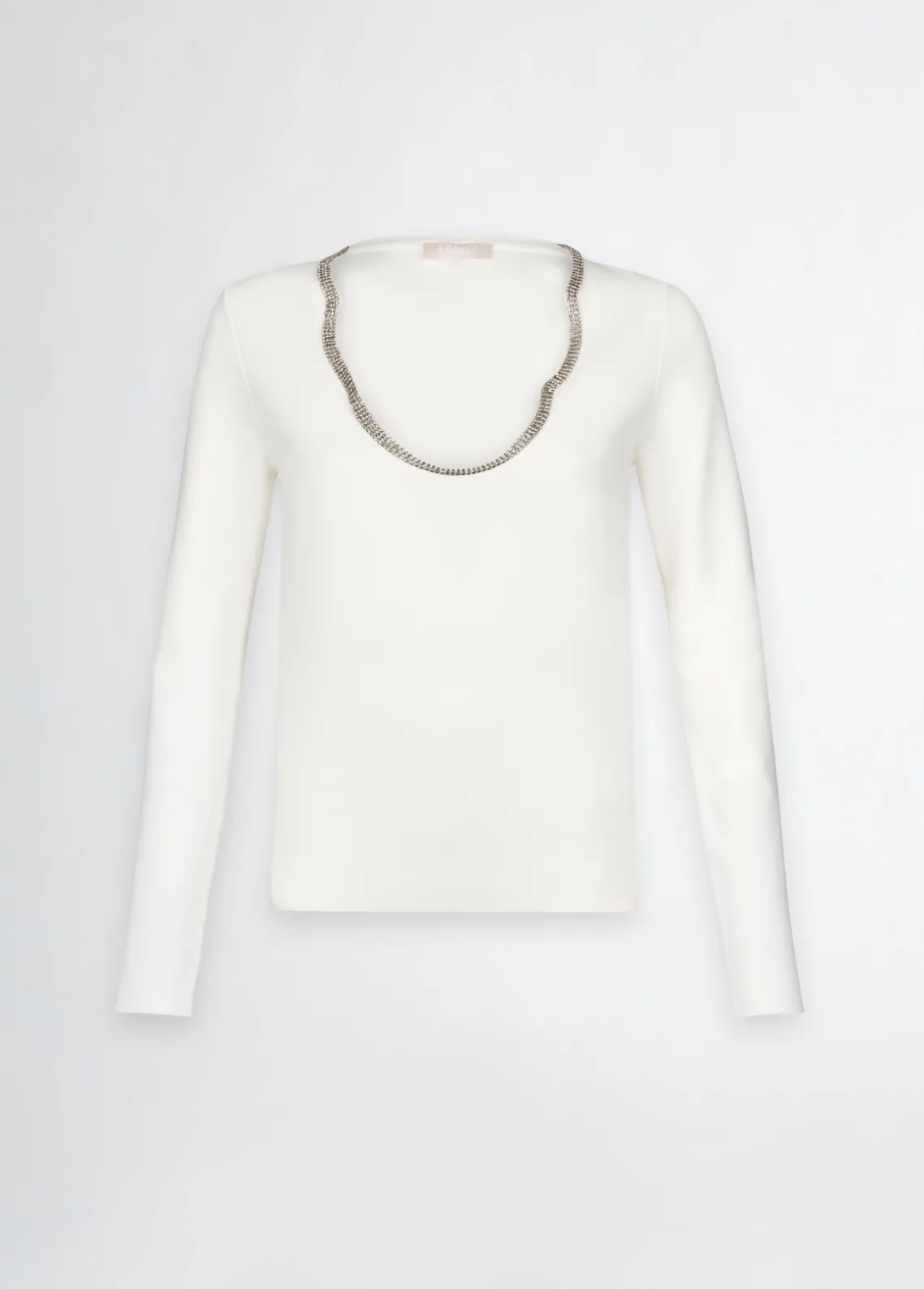 Liu Jo Jersey con strass-Mujer Cárdigans Y Jerséis