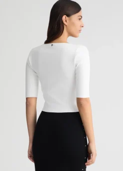 Liu Jo Jersey con tachuelas-Mujer Cárdigans Y Jerséis