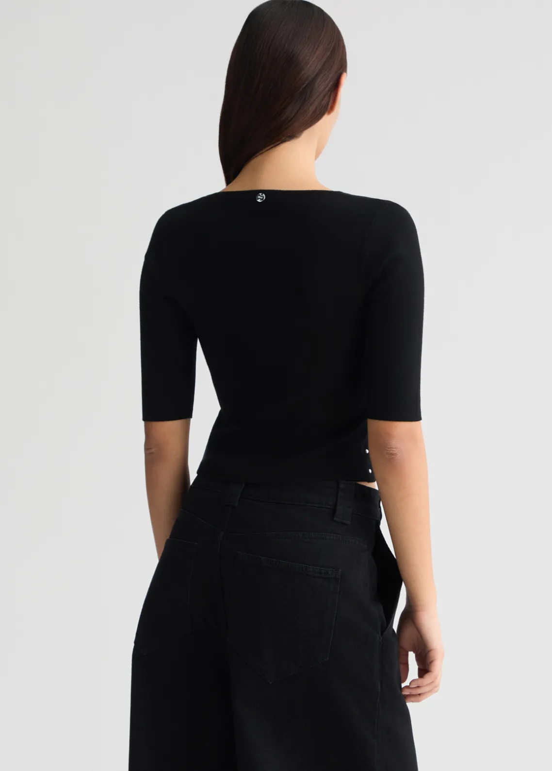 Liu Jo Jersey con tachuelas-Mujer Cárdigans Y Jerséis