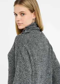 Liu Jo Jersey con volante grande-Mujer Cárdigans Y Jerséis
