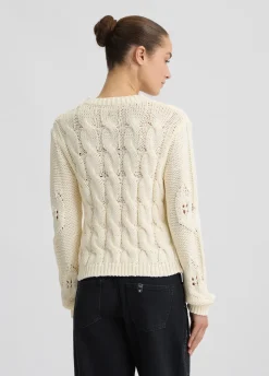 Liu Jo Jersey de algodón de ochos-Mujer Cárdigans Y Jerséis