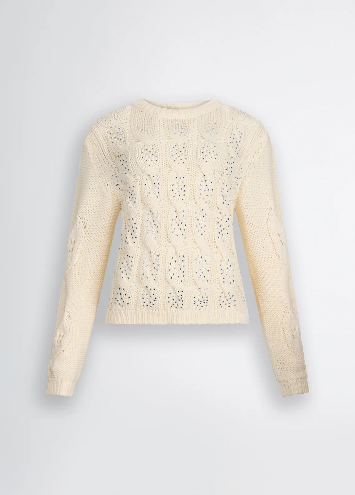 Liu Jo Jersey de algodón de ochos-Mujer Cárdigans Y Jerséis