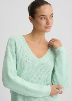 Liu Jo Jersey de algodón puro-Mujer Cárdigans Y Jerséis