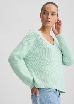 Liu Jo Jersey de algodón puro-Mujer Cárdigans Y Jerséis