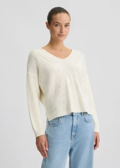 Liu Jo Jersey de algodón puro-Mujer Cárdigans Y Jerséis
