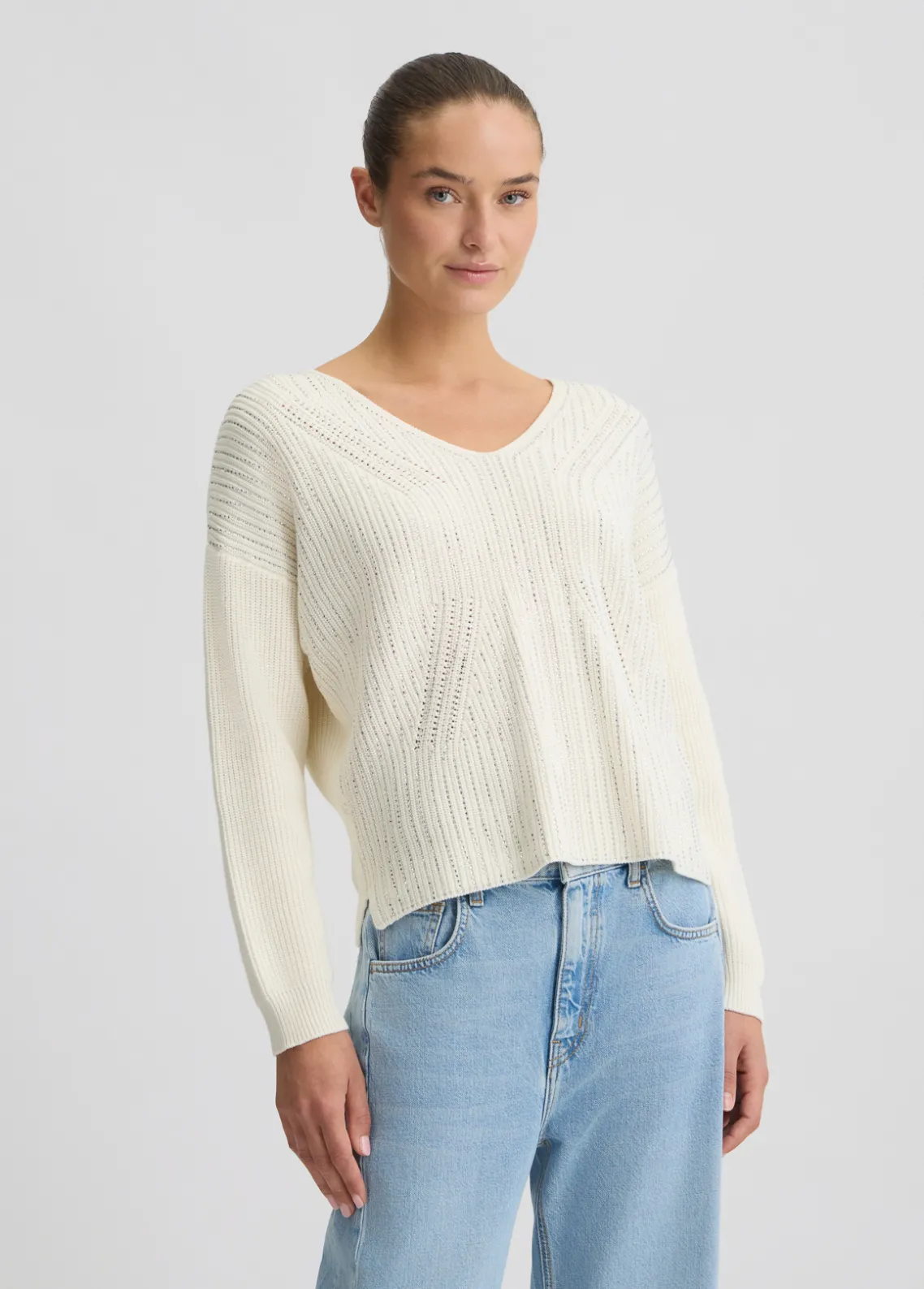 Liu Jo Jersey de algodón puro-Mujer Cárdigans Y Jerséis