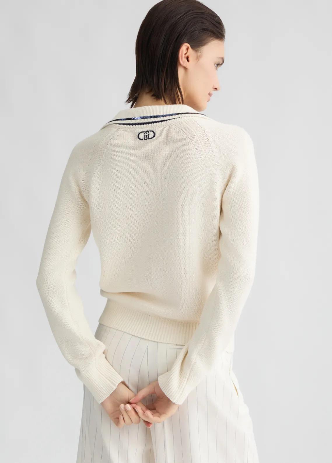 Liu Jo Jersey de algodón puro-Mujer Cárdigans Y Jerséis