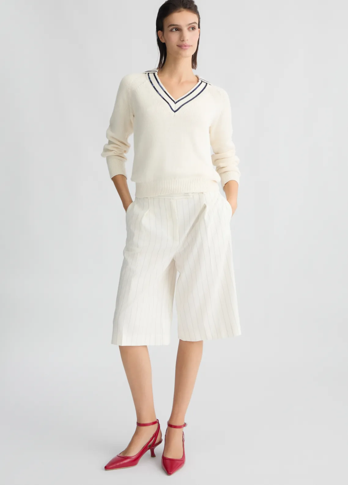 Liu Jo Jersey de algodón puro-Mujer Cárdigans Y Jerséis
