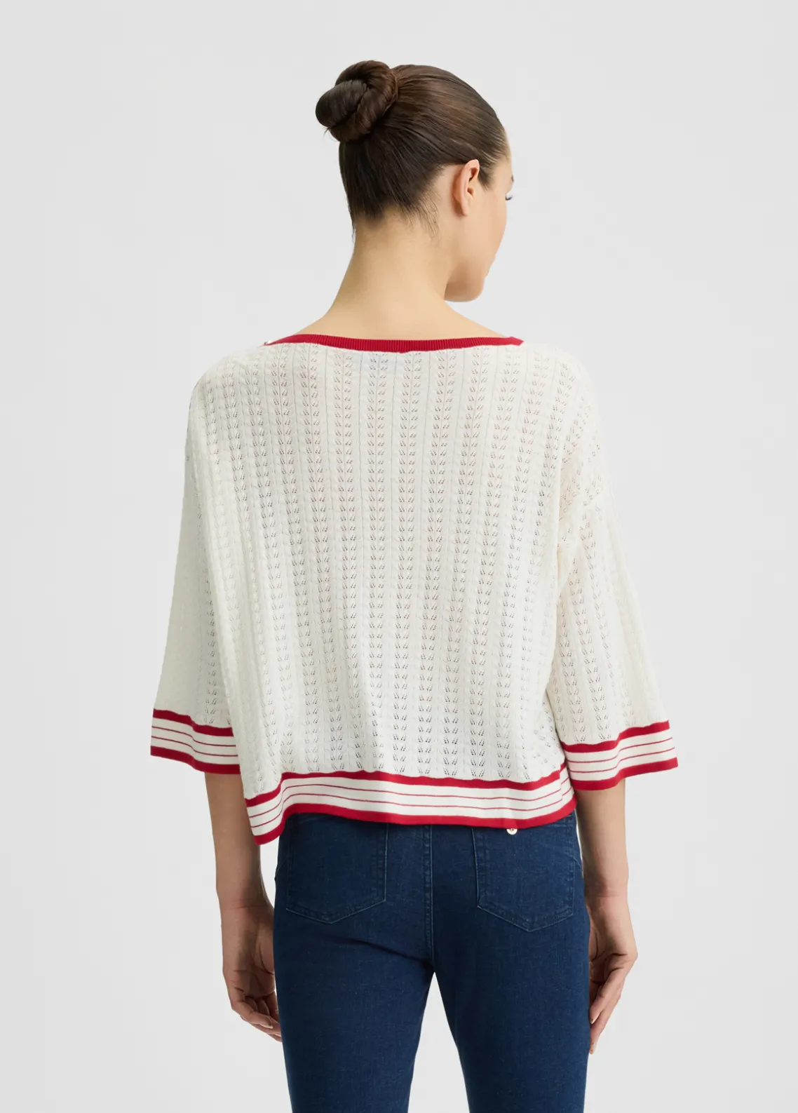 Liu Jo Jersey de algodón y cachemira-Mujer Cárdigans Y Jerséis