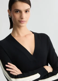 Liu Jo Jersey de algodón y lana-Mujer Cárdigans Y Jerséis