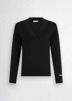 Liu Jo Jersey de algodón y lana-Mujer Cárdigans Y Jerséis