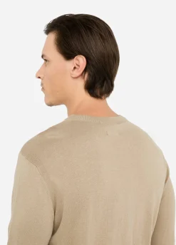 Liu Jo Jersey de algodón y seda-Hombre Jerséis Y Sudaderas