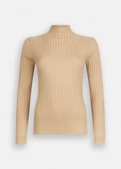 Liu Jo Jersey de cuello alto con lurex®-Mujer Cárdigans Y Jerséis