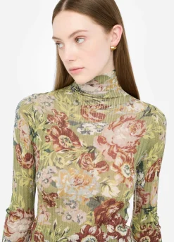Liu Jo Jersey de cuello alto con estampado-Mujer Cárdigans Y Jerséis