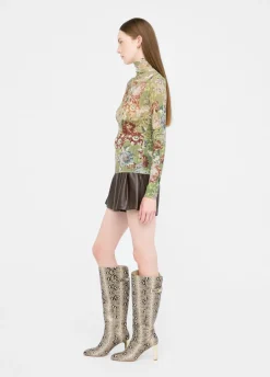 Liu Jo Jersey de cuello alto con estampado-Mujer Cárdigans Y Jerséis