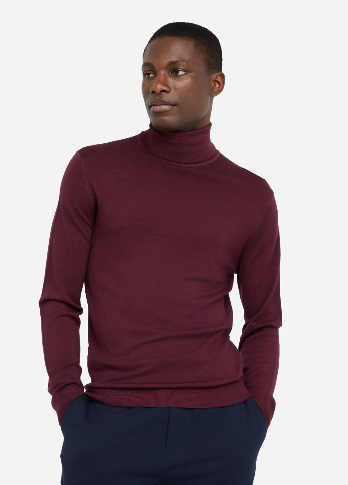 Liu Jo Jersey de cuello alto de lana-Hombre Jerséis Y Sudaderas