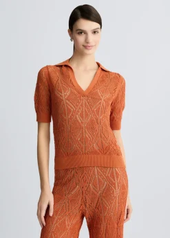 Liu Jo Jersey de ganchillo de mezcla de algodón-Mujer Cárdigans Y Jerséis