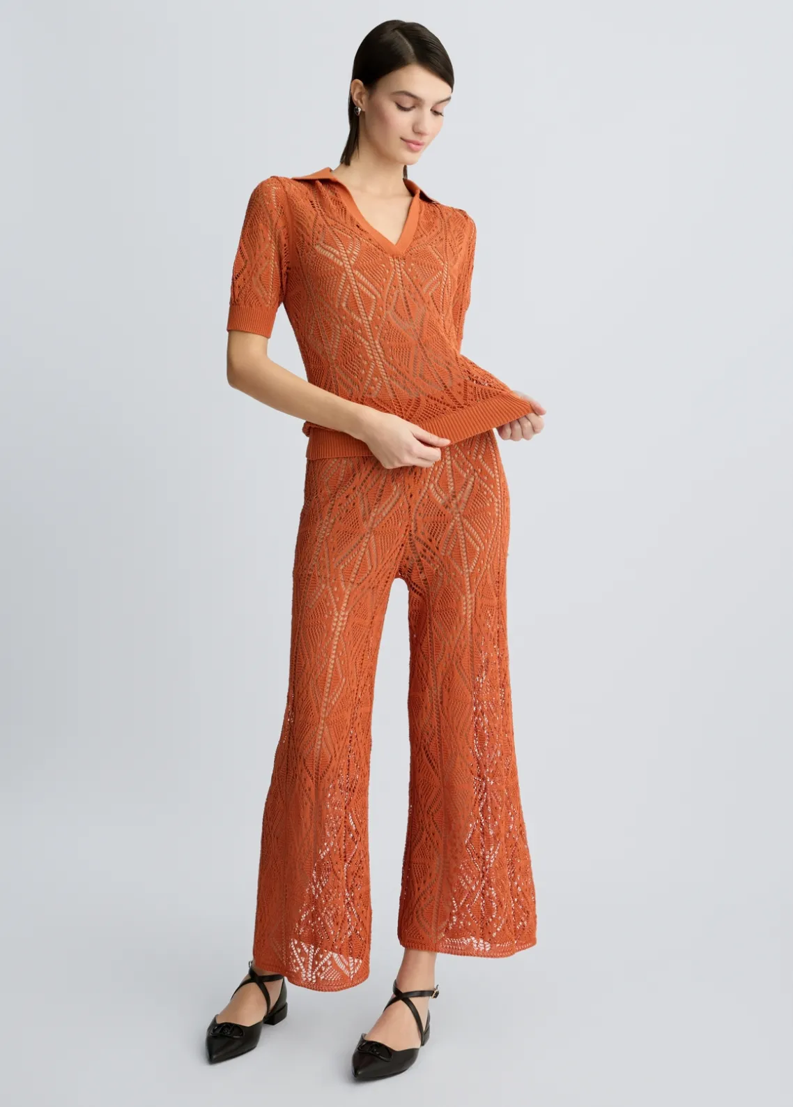 Liu Jo Jersey de ganchillo de mezcla de algodón-Mujer Cárdigans Y Jerséis