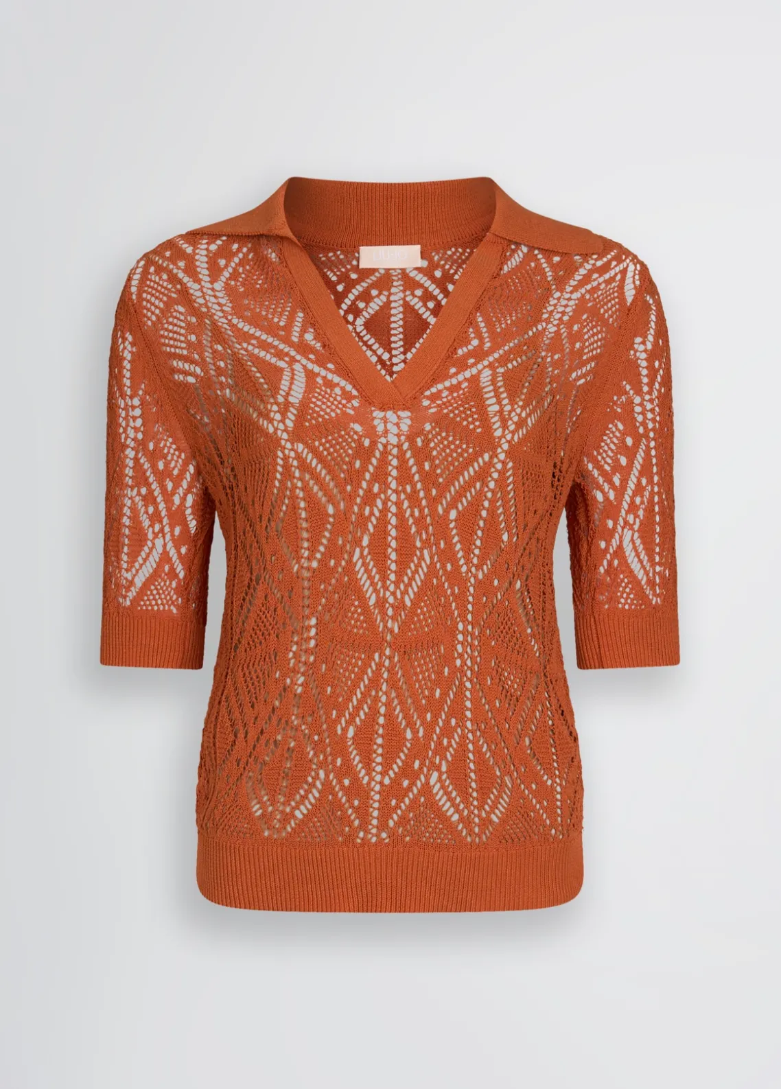 Liu Jo Jersey de ganchillo de mezcla de algodón-Mujer Cárdigans Y Jerséis