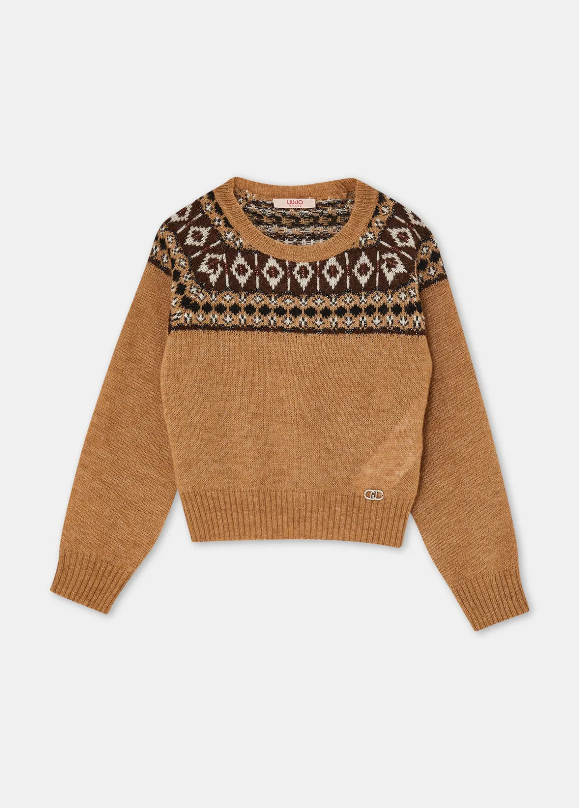 Liu Jo Jersey de jacquard de mezcla de alpaca- Camisetas Y Sudaderas