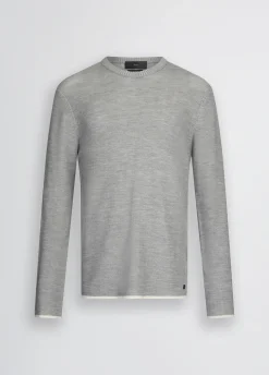 Liu Jo Jersey de lana color hielo-Hombre Jerséis Y Sudaderas