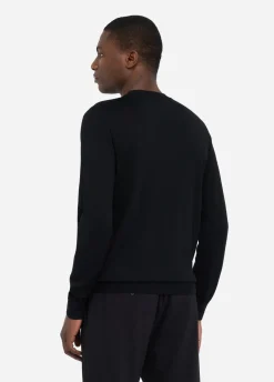 Liu Jo Jersey de lana con cuello de pico-Hombre Jerséis Y Sudaderas