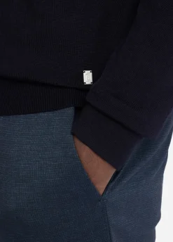 Liu Jo Jersey de lana con cuello de pico-Hombre Jerséis Y Sudaderas