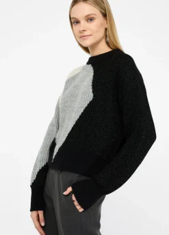 Liu Jo Jersey de lana con intarsias-Mujer Cárdigans Y Jerséis