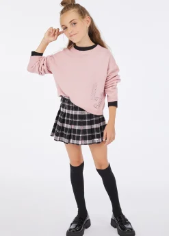 Liu Jo Jersey de lana con logotipo y strass- Camisetas Y Sudaderas