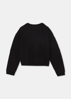Liu Jo Jersey de lana con logotipo y strass- Camisetas Y Sudaderas