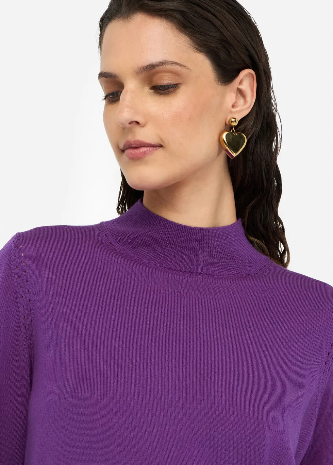 Liu Jo Jersey de lana con perlas-Mujer Cárdigans Y Jerséis