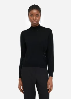 Liu Jo Jersey de lana con perlas-Mujer Cárdigans Y Jerséis