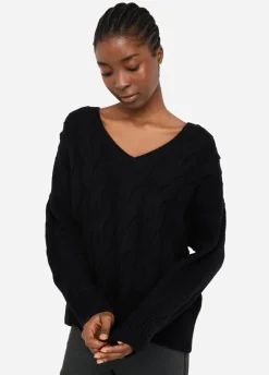 Liu Jo Jersey de lana de punto de ochos-Mujer Cárdigans Y Jerséis