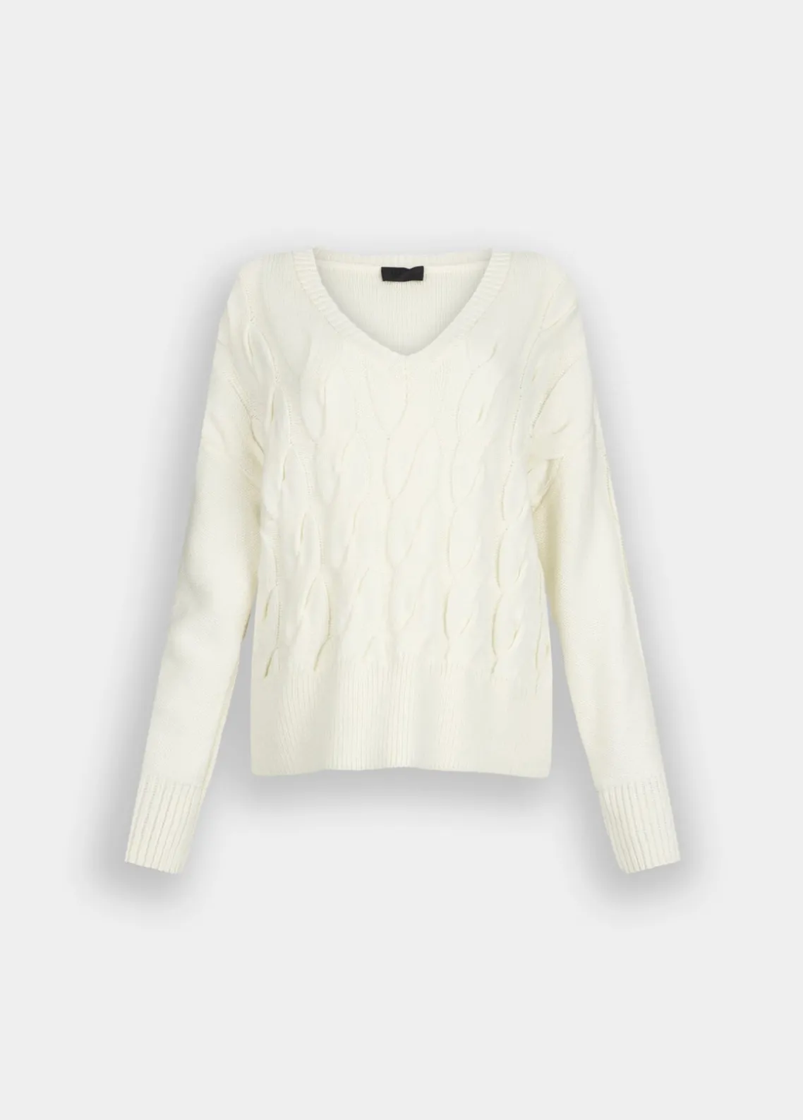 Liu Jo Jersey de lana de punto de ochos-Mujer Cárdigans Y Jerséis