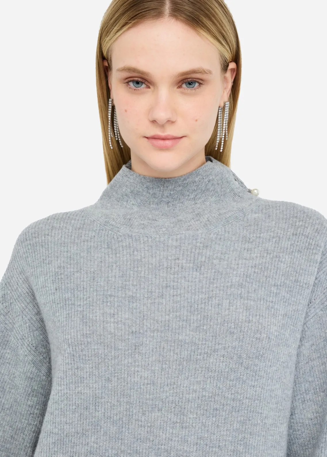 Liu Jo Jersey de lana y cachemira-Mujer Cárdigans Y Jerséis