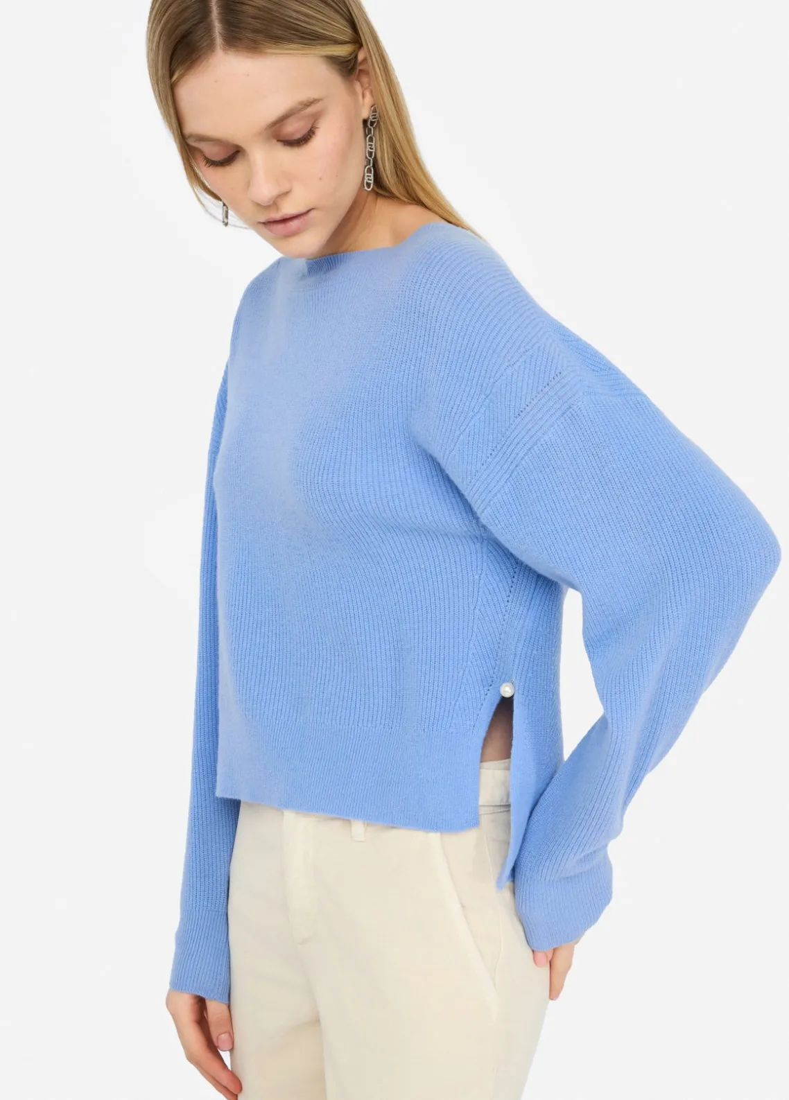 Liu Jo Jersey de lana y cachemira-Mujer Cárdigans Y Jerséis