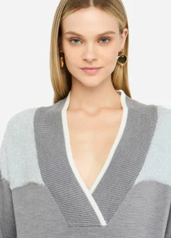 Liu Jo Jersey de lana y lurex®-Mujer Cárdigans Y Jerséis